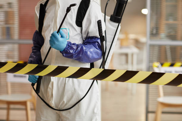 Professional Unattended Death Cleanup technician working in Westfield, MA